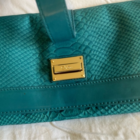 ๐๐๐๐ผCole Haan Clutch in a muted Turquoise ๐คฉ - Picture 4 of 7
